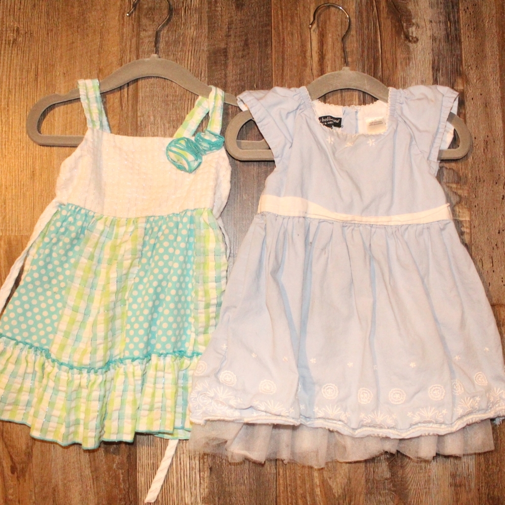 2 Infant toddler 18 month dresses
